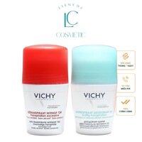 Lăn khử mùi Vichy Deodorant Anti-Transpirant 50mL