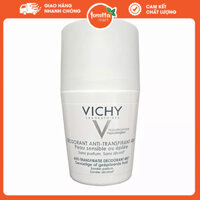 Lăn khử mùi Vichy Deodorant 50ml (màu trắng)