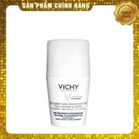 Lăn khử mùi Vichy nắp trắng 50ml - Hachi xách tay chính hãng