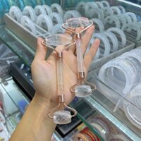 Lăn massage Thạch Anh Trắng