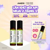 Lăn nách APi BODY ODOR khử mùi hôi nách, Lăn khử mùi ngăn mồ hôi, Son nách mờ thâm, dưỡng sáng