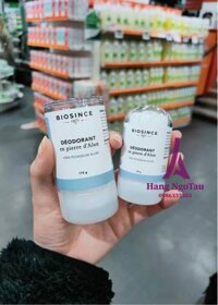 LĂN NÁCH ĐÁ KHOÁNG BIOSINCE HOÀN TOÀN TỰ NHIÊN CỦA HIỆU THUỐC PHÁP Lọ 60g