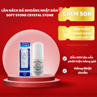 Lăn nách đá khoáng Nhật Bản Soft Stone Crystal Stone không màu, không mùi, không ố vàng áo