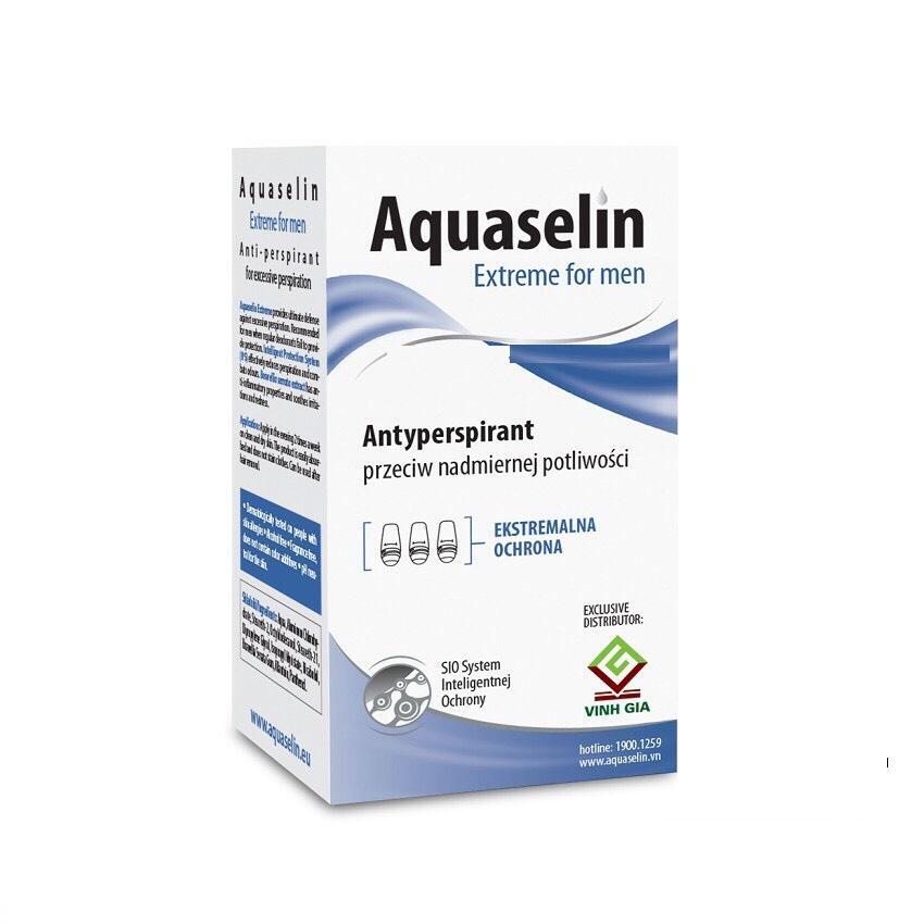 Lăn Nách Dành Cho Nam Aquaselin Extreme For Men Antiperspirant For Excessive Perspiration 20ml