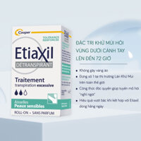 Lăn nách Etiaxil nhãn xanh cho da nhạy cảm 15ml