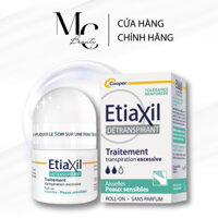 Lăn Nách Khử Mùi Chuyên Sâu Etiaxil Xanh Dành Cho Da Nhạy Cảm 15ML.