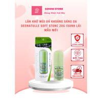 Lăn nách khử mùi đá khoáng ngừa thâm trắng da Soft Stone Nhật Bản 20g ( Mẫu mới )