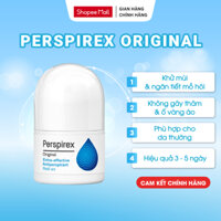 Lăn Nách Khử Mùi Perspirex Original Dành Cho Người Có Mùi Và Mồ Hôi Vừa Phải 20ml