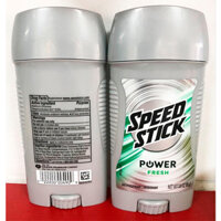 Lăn Nách (Sáp) Khử Mùi Speed Stick Power Fresh 85g- Xuất xứ: Mỹ (USA)- DÀNH CHO QÚY ÔNG