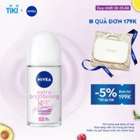 Lăn Ngăn Mùi NIVEA Extra Whitening Trắng Mịn Mờ Vết Thâm 50ml - 83747