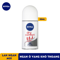 Lăn Ngăn Mùi NIVEA Khô Thoáng Mịn Màng 50ml - 81611