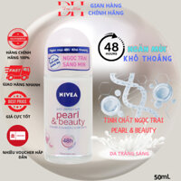 Lăn Ngăn Mùi NIVEA Pearl&Beauty Dưỡng Sáng Da Ngọc Trai (50ml) 83735  * CAM KẾT HÀNG CHÍNH HÃNG*