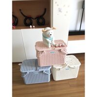 Làn nhựa, Giỏ đựng đồ có quai xách và nắp đậy Nachi Inochi