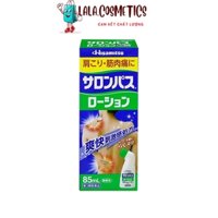 Lăn Salonpas Hisamitsu 85ml lăn xoa bóp giảm đau hàng Nhật nội địa