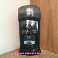 Lăn sáp khử mùi nam AXE Black Chill All Day Fresh Deodorant 85g