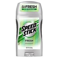 LĂN SÁP KHỬ MÙI NAM không bết Speed Stick Fresh 85g - Cam Kết Chính Hãng US