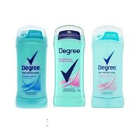 Lăn sáp khử mùi nữ Degree Antiperspirant & Deodorant Invisible Solid Sheer Powder/ Shower Clean74g (Mỹ)