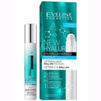 Lăn Xóa Nhăn Trẻ Hóa Vùng Da Mắt Eveline New Hyaluron 15ml