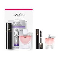 Lancôme Must-have Set Mini: Nước hoa La Vie Est Belle 4ML + Serum Rénergie 3ML + Mascara Hypnôse 2ML