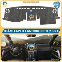 [Land Cruiser đời 2019] Thảm taplo ô tô da cacbon,da vân gỗ,và tuyết nhung 3 lớp dày 1cm chống nắng cao cấp mới nhất