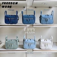 Land niche zippy Quần Jean 2023 Cao Cấp Phong Cách vintage Thái Lan Kèm 2 Dây Đeo Vai