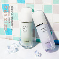 LANEIGE LANEIGE Cream 30ml Snow Yarn Isolation Kem chống nắng dưỡng ẩm màu tím / xanh lá cây Điều chỉnh tông màu da kem nền fit me bảng màu