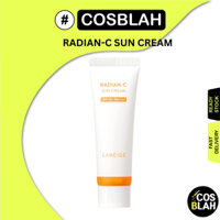 Laneige radian-c sun cream 10ml - kem chống nắng làm trắng da mặt 10ml, 50ml