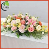 Lẵng Hoa để Bàn Họp Hội Thảo Hội Nghị Kệ Tủ Bàn Tiệc Sự Kiện