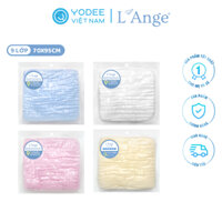 L’Ange Khăn tắm/Khăn quấn/Chăn đắp vải bông 9 lớp 70x95cm cho bé