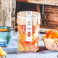 [LANGFARM] Đu Đủ Sấy Dẻo Đặc Sản L'angfarm Đà Lạt mẫu tobita Hũ 200g