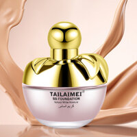 Langmanni Primer Kem Che Khuyết Điểm Cao Da Ánh Sáng Làm Đẹp Mặt Dưỡng Ẩm BB Cream Tự Nhiên Lâu Dài Chất Lỏng Nền