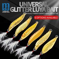 [Lanmengdi] Mồi nhử đính cườm Alice Miệng Hạt hướng dương Đôi Leeches Micro-Object Mồi giả Pingzhen Móc đơn nhỏ Tấm sắt rung Long Shot