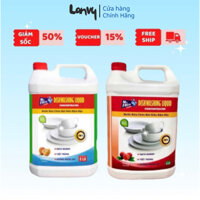 [Lanvy] Nước Rửa Chén Mr.Fresh 5L ( Hương Cam)