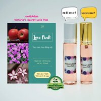 [lăn/xịt 10ml] Tinh dầu nước hoa Pháp Love Pink say đắm - tinh dầu nước hoa mini nữ dạng lăn dạng xịt tinh dầu nước hoa pháp chiết tinh dầu thơm nguyên chất thơm lâu - eva&adam