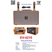 lao xách tay karaoke bass 16 bọc da