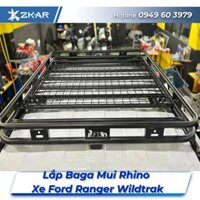 Lắp Đặt Baga Mui Rhino Xe Ford Ranger Wildtrak Tại TPHCM