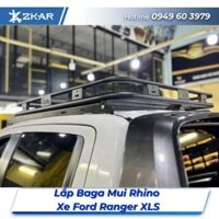 Lắp Đặt Baga Mui Rhino Xe Ford Ranger XLS Tại TPHCM