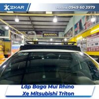 Lắp Đặt Baga Mui Rhino Xe Mitsubishi Triton Tại TPHCM