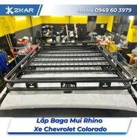 Lắp Đặt Baga Mui Rhino Xe Chevrolet Colorado Tại TPHCM