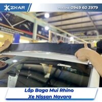 Lắp Đặt Baga Mui Rhino Xe Nissan Navara Tại TPHCM