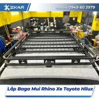 Lắp Đặt Baga Mui Rhino Xe Toyota Hilux Tại TPHCM