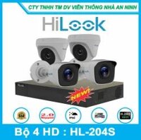 Lắp Đặt Camera Quan Sát Tại Vũng Tàu Trọn Bộ 4 HD HL-204S