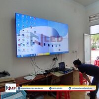 Lắp đặt màn hình LCD ghép 55 inch tại Bình Phước