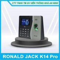 Lắp Đặt Máy Chấm Công Vân Tay Và Thẻ Cảm Ứng RONALD JACK K14 PRO