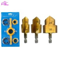 Lắp đặt nhanh Ống nhựa PVC Dụng cụ cầm tay Bước mũi khoan Khuôn ống nhựa