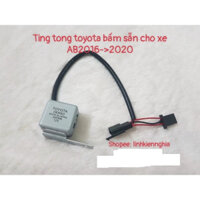 Lắp đặt ting tong toyota cho xe AB2020