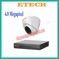 Lắp đặt trọn bộ 1 camera quan sát ETECH 2K112CVI