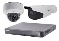 Lắp đặt trọn bộ 2 camera IP giám sát 1.0M Hikvision