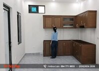 Lắp đặt tủ bếp nhôm vân gỗ mang lại vẻ đẹp tự nhiên và sang trọng cho không gian nội thất nhà bếp