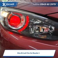 Lắp Đèn Bi Led Cho Xe Mazda 3 – Giá Từ 3tr500